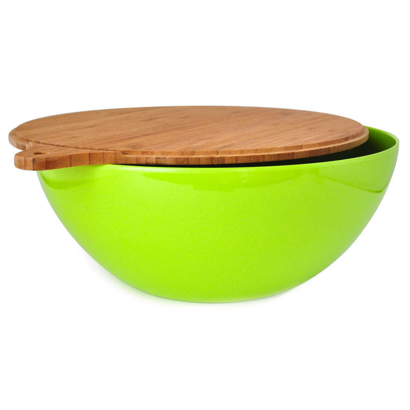 Yumi Eco Solutions Eco Bamboo Salad Bowl Set & Reviews Wayfair